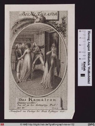 Szene aus "Das Kamäleon"