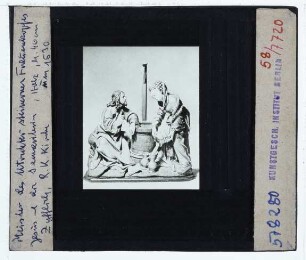 Meister des Utrechter steinernen Frauenkopfes, Jesus und die Samariterin
