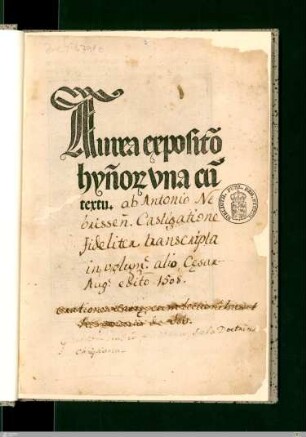 Expositio hymnorum