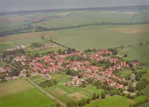Bufleben, Luftbild : Bufleben. Luftaufnahme