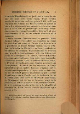 La séance de nuit de l'Assemblée nationale du 4 août 1789