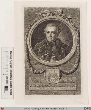 Bildnis Franz Balthasar Schönberg von Brenkenhoff