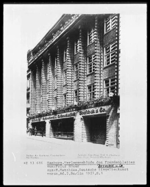 Verlagsgebäude des Fremdenblattes & Broschek & Co.