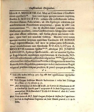 Collectio nova actorum publicos constitutionis elementinae unigenitus