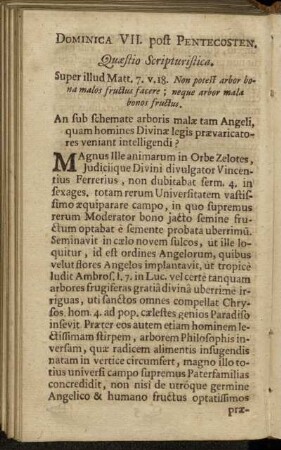 Dominica VII. post Pentecosten. - Dominica XII. post Pentecosten.