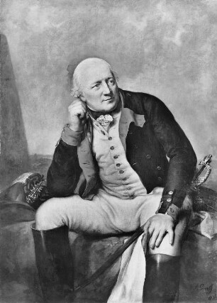 Hans Moritz Graf von Brühl : Anton Graff (1736-1813). Hans Moritz Graf von Brühl (1746-1811). Leinwand, Öl, 134,5 cm x 97,0 cm, 1796. Gemäldegalerie Alte Meister 3408