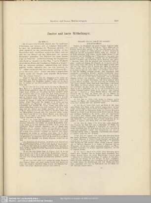 Zusätze und kurze Mittheilungen