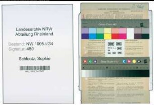 Entnazifizierung Sophie Schlootz , geb. 03.06.1901 (Postbeamtin)