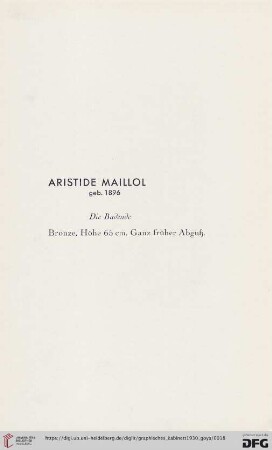 Aristide Maillol
