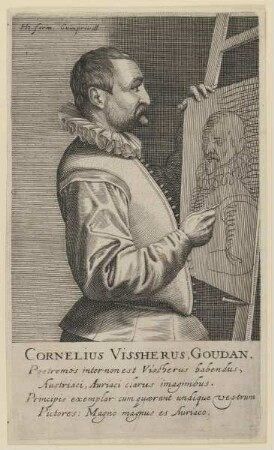 Bildnis des Cornelius Vissherus