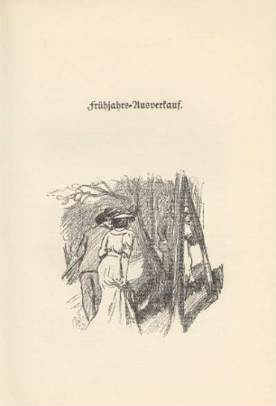 Frühjahrs-Ausverkauf