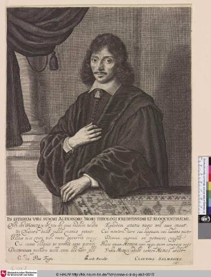 In effigiem viri summi Alexandri Mori theologi eruditissimi et eloquentissimi