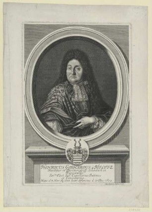 Bildnis des Henricus Gebhardus à Miltiz