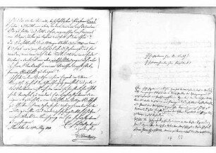 Maximilian von Bodman, Kork, an Johann Baptist Bekk: Bedrohung aus Frankreich durch Agenten der deutschen Arbeiter, 28.03.1848, Bl. 90 - 91.