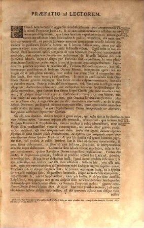 Commentarius In Librum Prophetiarum Jesaiæ : Quo Sensus orationis Ejus sedulo investigatur; in veras Visorum interpretandorum Hypotheses inquiritur, & ex iisdem facta Interpretatio antiquae Historiæ Monumentis confirmatur atque illustratur: Cum Prolegomenis. 1, Inserti sunt Operi Notitiae Gentium Exterarum, Babyloniorum, Philistaeorum, Moabitarum, Syrorum Damascenorum, Aegyptiiorum, Arabum Cusschaeorum, Et Tyriorum