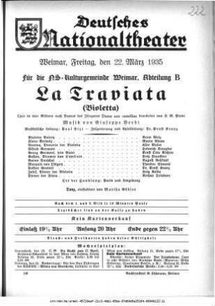 La Traviata (Violetta)