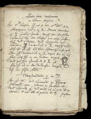 [Johann Eckel: Chemisch-medizinische Rezeptsammlung]