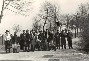 Fastnacht in Bluno : Gesellschaftliche Volkskultur - Frühling. Ort: Bluń / Bluno. Fastnacht