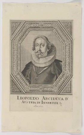 Bildnis des Leopold Arciduca d'Austria