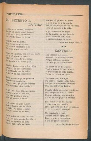 Cantares