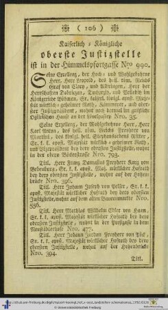 Kaiserlich-Königliche Justizstelle.