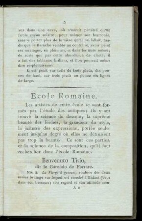 Ecole Romaine