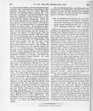 Hagens, J. C.: Über die Einführung der Geschworenen für Civil- und Criminalsachen in Deutschland. Politisch-historische Abhandlung. Paderborn: Wesener 1848