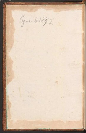 Aus Schellings Vorlesungen ueber geschichtliche Entwicklung der philosophischen Systeme von Cartesius bis auf die neueste Zeit, gehalten im Winter-Sem. 1833/34, Bd. 2 - BSB Cgm 6289(2