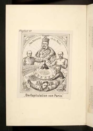 Humoristisch-satyrisches Kriegs-Album. Flugblatt 42