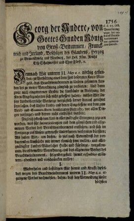 Regelungen zum Verbot des Brantweinbrennens aufgrund der Getreideknappheit.
