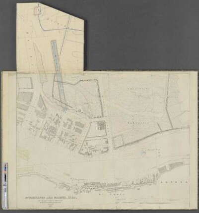 Blatt VII. 1877. : Steinwärder. Kuhwärder. St. Pauli. Altona.