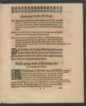 Christliche Revocations-Predigt.