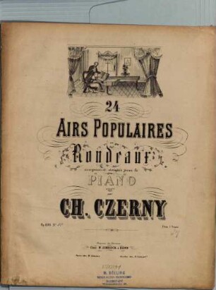 24 airs populaires en rondeaux : composés et doigtés pour le piano ; op. 609. 10, Air eccossais