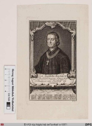 Bildnis Jean-Baptiste Massillon