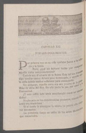 Capítulo XXI - Por los documentos