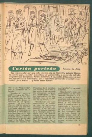Cartón porteño - [Dibujo]