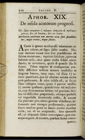 [Aphor. XIX. - XXVI.]
