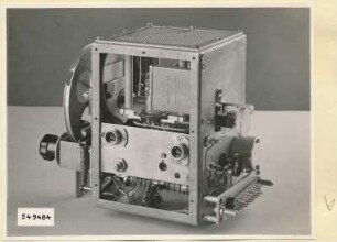 UKW Spektrometer, Wobbler Rückseite rechts, Foto 1954