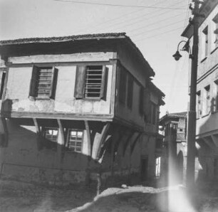 Gebäudeansicht : Das Balaban-Haus in der Altstadt der Stadt Plovdiv, Bulgarien