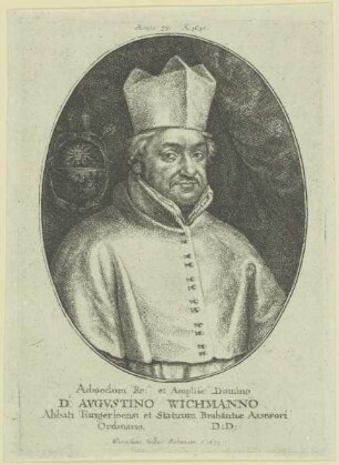 Bildnis des Avguvstinus Wichmannus
