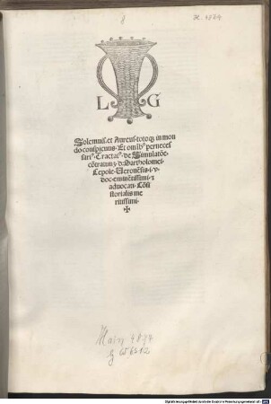 Tractatus de simulatione contractuum : mit Vorrede des Autors an Hermolaus Barbarus den Älteren