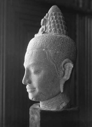 Fragment eines Buddha-Kopfes