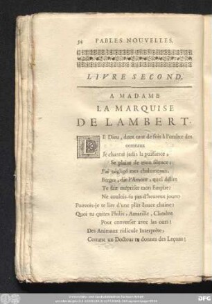 Livre Second.