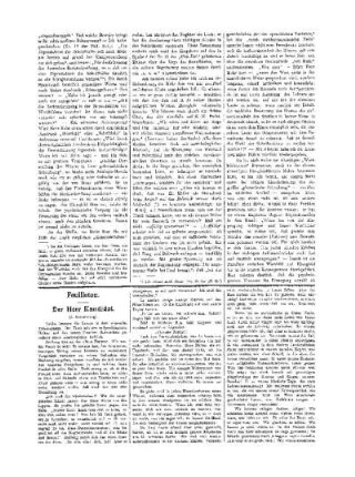 Feuilleton : der Herr Kandidat