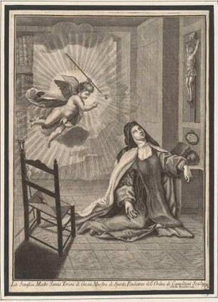 Die heilige Teresa von Ávila in Extase