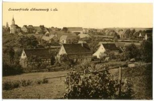 Schmannewitz. Blick auf Schmannewitz
