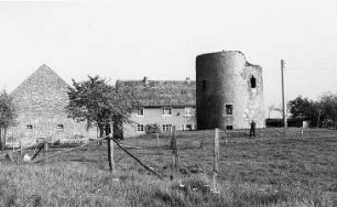 Königshain. Ruine der Holländermühle