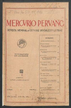 19280011116: Año 11.1928=Nr. 116
