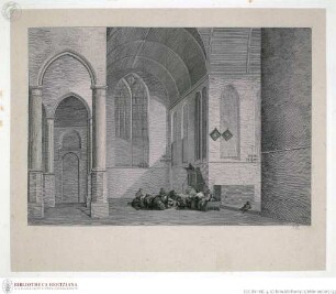 La Reale Galleria di Torino illustrataBand 2.Tafel LI.: Das Innere einer Protestantischen Kirche - Volume IITafel LI.: Interno di Tempio Protestante