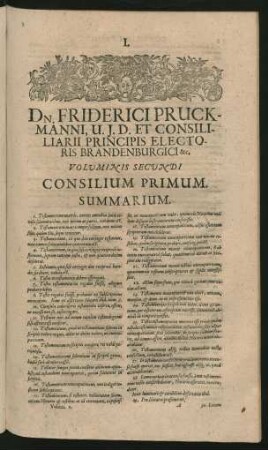Consilium Primum